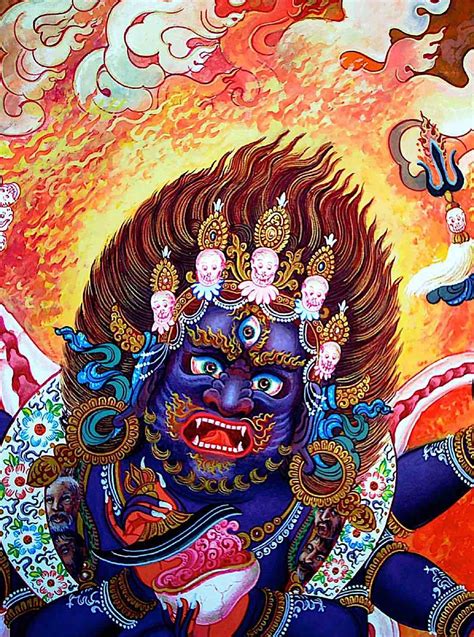 Praise of Mahakala .